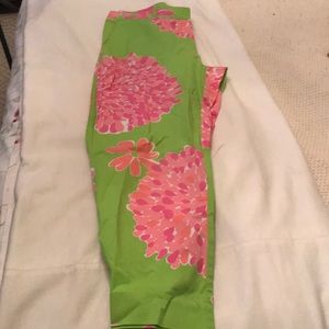 Lily Pulitzer cropped pants size 4